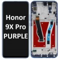 Huawei Honor 9X Pro (2019) with frame LCD touch screen (Original Service Pack) [Purple/Blue] H-279